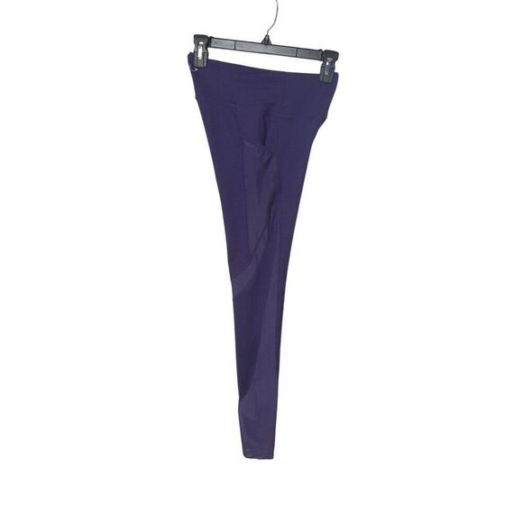 Gymshark Women's Sleek Sculpture Leggings Dry Moisture  Medium Purple Pockets - Picture 5 of 7